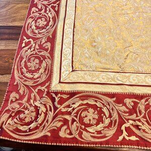 Ralph Lauren High End, High Quilty Tablecloth 60 x 14 Damask Pattern